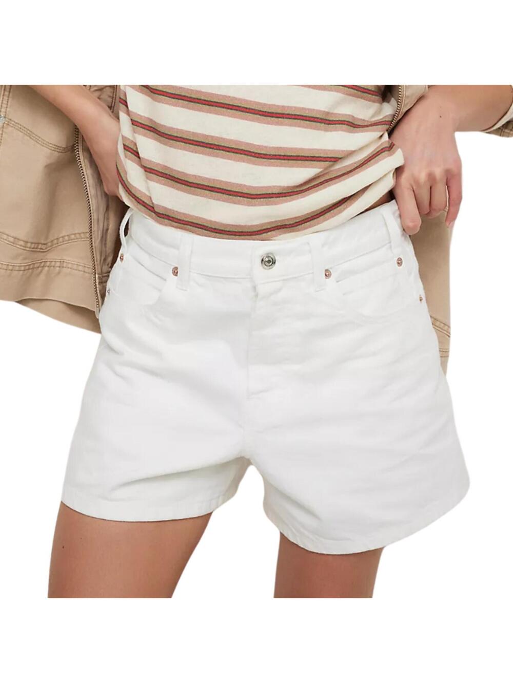 We The Free Tippi Denim Shorts high-rise feature a relaxed fit Size 30 #1391